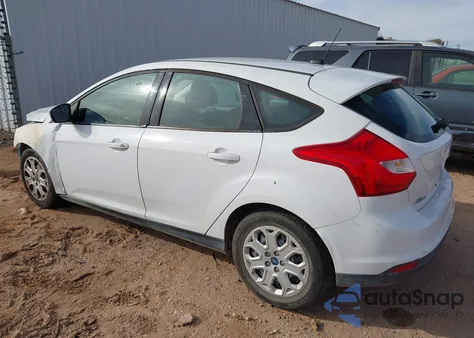 2012 Ford Focus Se z USA, uszkodzony, nr VIN 1FAHP3K23CL239209